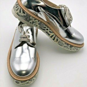 AGL Attilio Giusti Leombruni Silver Sneakers